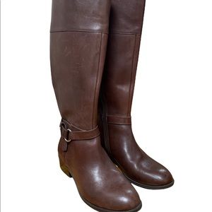 Lauren Ralph Lauren Brown Makaila Riding Boots